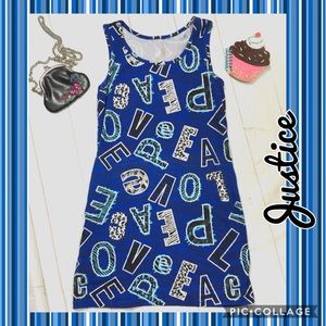 Justice Peace Love Dress